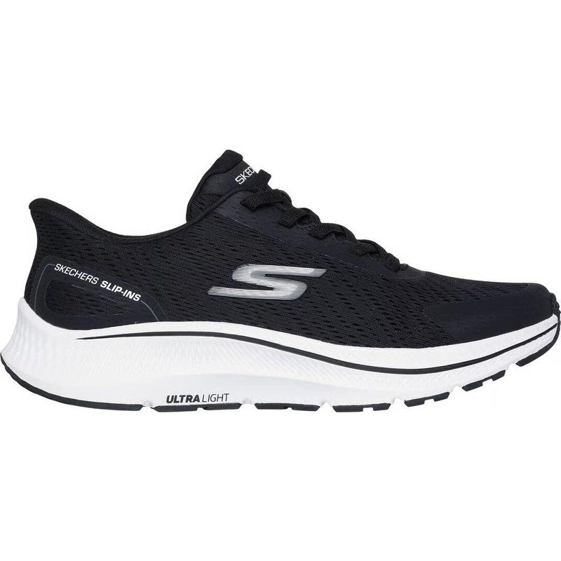 Laufschuhe Skechers Slip-ins Go Run Consistent 2.0 Worldview Schwarz/Weiß Herren