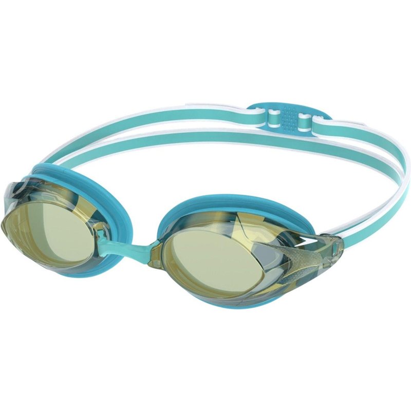 Speedo Vanquisher 3.0 Schwimmbrille Verspiegeltes Blau Damen