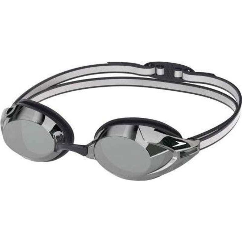 Schwimmbrille Speedo Vanquisher 3.0 Mirrored Schwarz/Silber Gespiegelt
