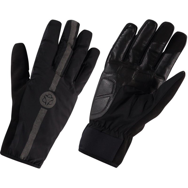 Fahrrad Regen-Handschuhe Commuter winddicht wasserdicht Touchscreen schwarz