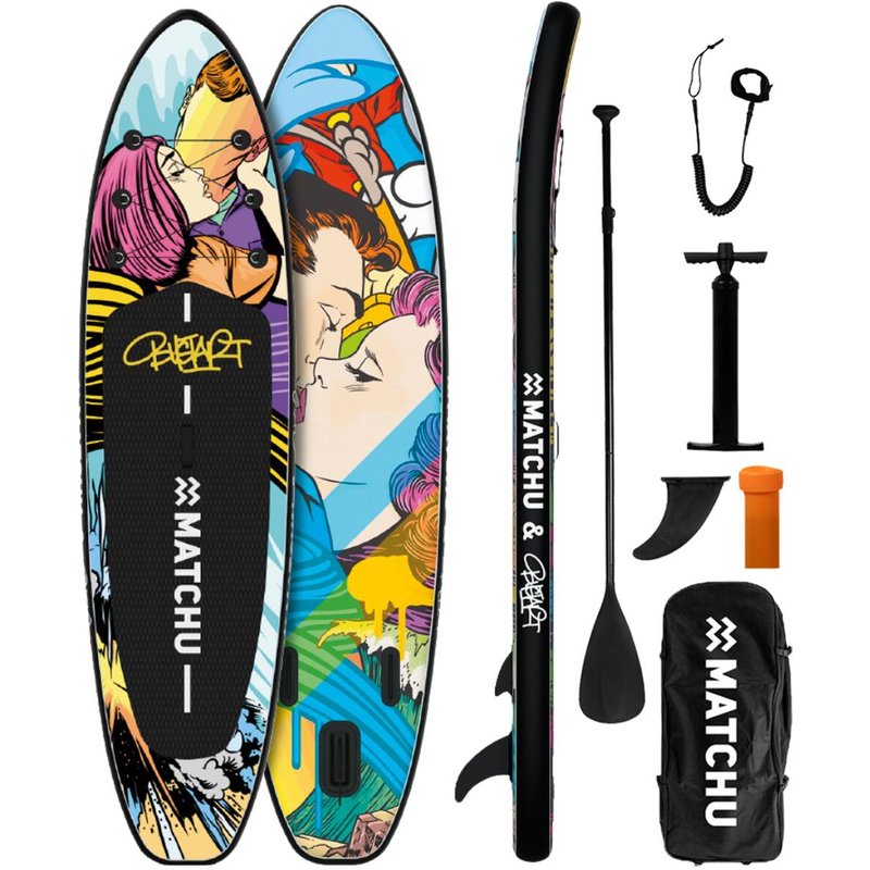Stand Up Paddle BustArt 320x81x15 cm - Aufblasbares Sup Board - Limited Edition