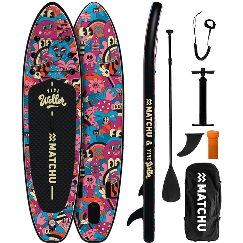 Stand Up Paddle Yeye Weller 320x81 cm - Aufblasbares Sup Board - Limited Edition