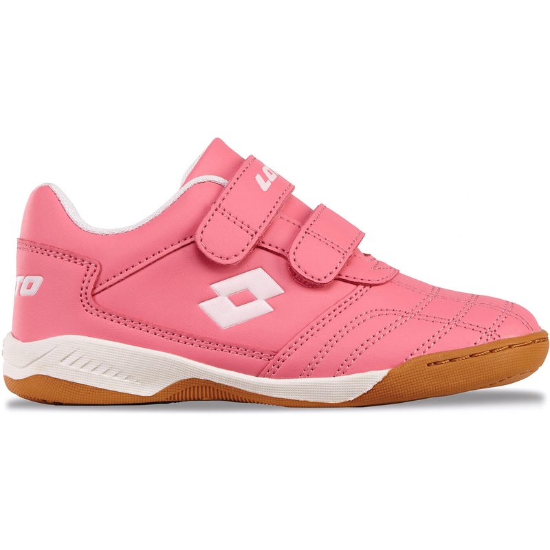 Lotto Schuhe Pacer K Kinder Low Top Sneaker 2600110K FR.PINK/WEISS