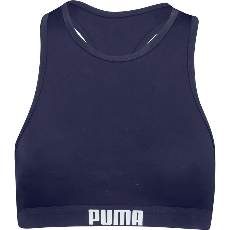 PUMA Damen Women Racerback Swim Top Bikini Oberteil