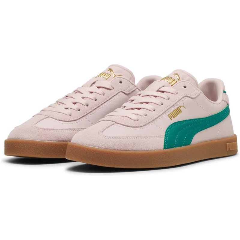 Puma Club II Era Unisex Sneaker Sportschuh 397447 36 Mauve Mist-Wild Green
