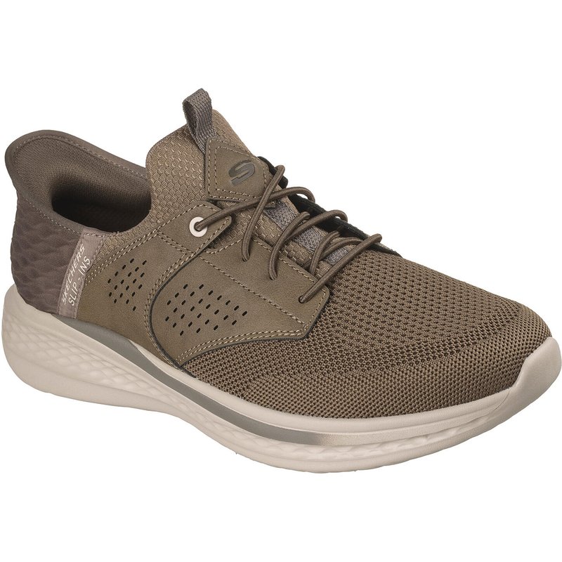 Skechers Herren Slipper Slade Caster 210889 KHK Khaki