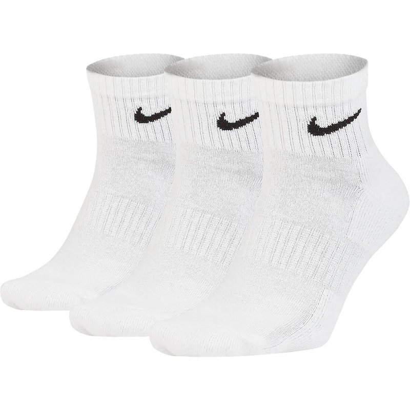 3 Paar Nike Cotton Cushioned Ankle Sneaker Quarter Socken SX7667