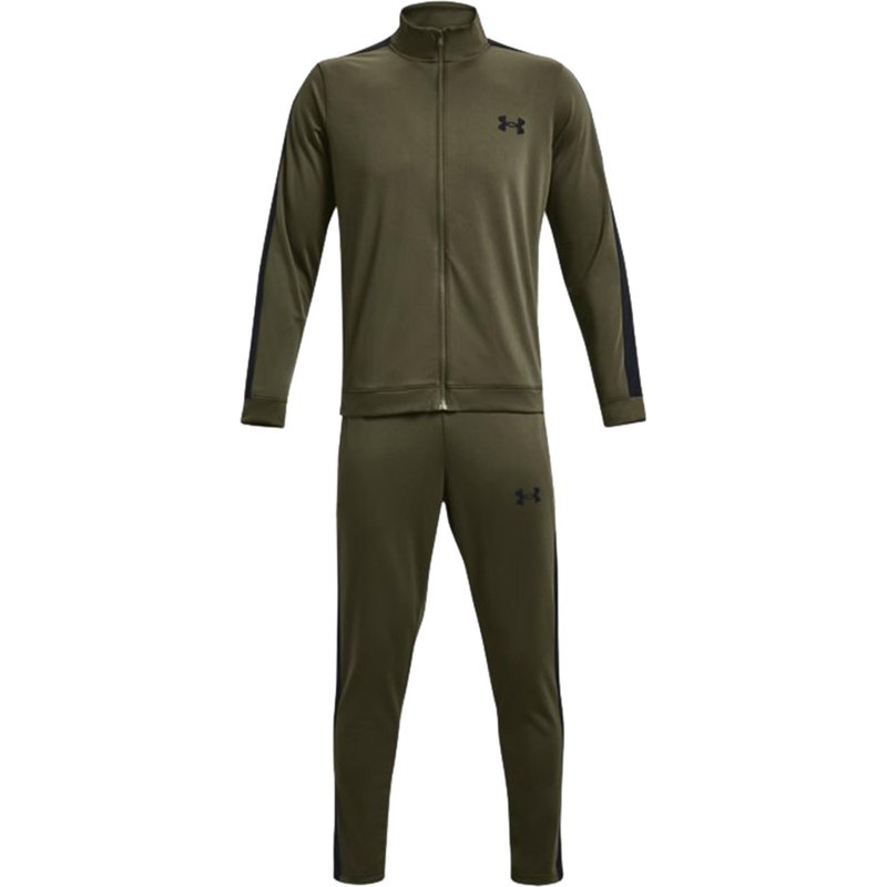 Under Armour Herren Knit Track Suit Trainingsanzug Jogginganzug 1357139 390 grün