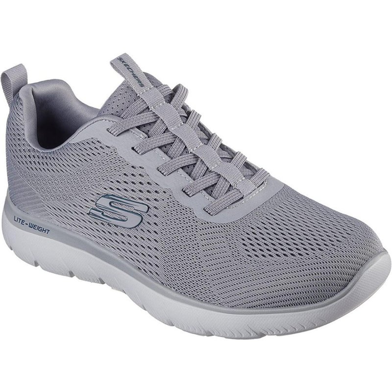 Skechers Herren Summits Eckler Slip-ins Sneaker 232963 GYNV Gray/Blau