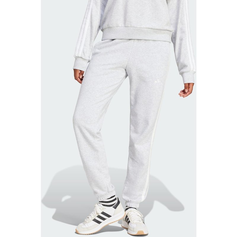 Essentials 3-Streifen French Terry Cuffed Hose