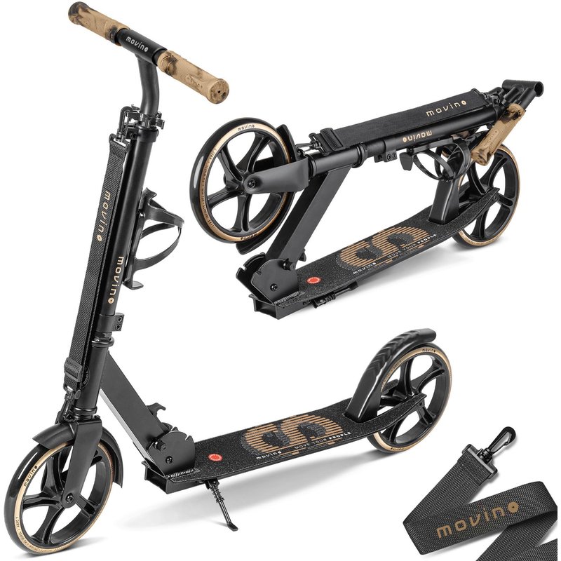 Cityroller für Kinder, Jugendliche und Erwachsene Movino Infinity Gold 4617