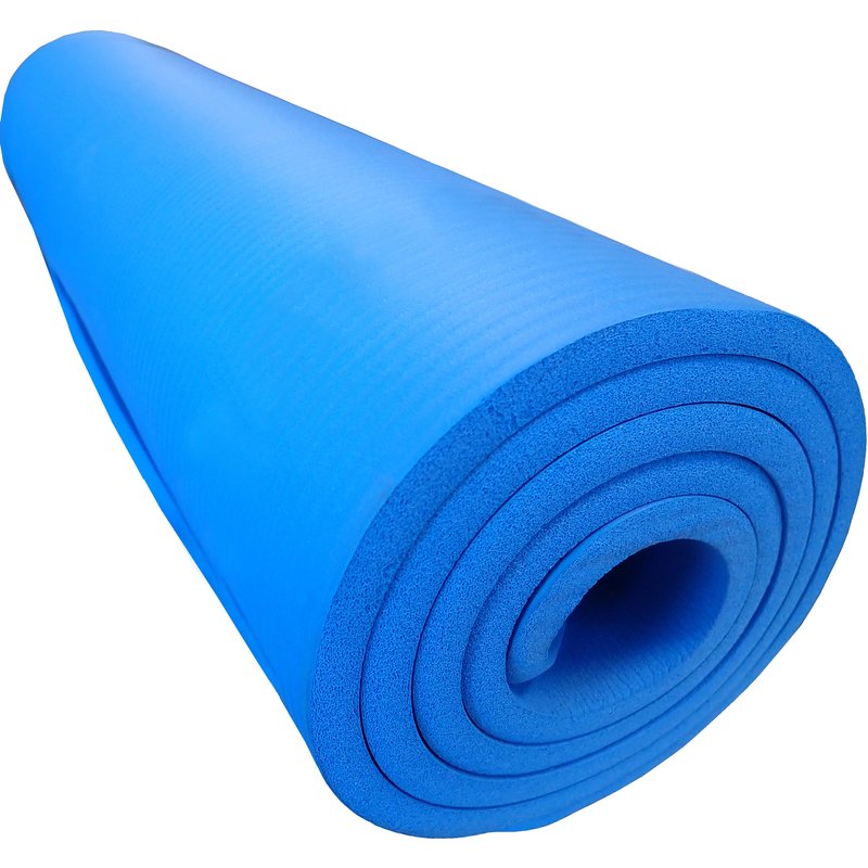 Gymnastikmatte NBR 183x60x1,2 cm, BLAU