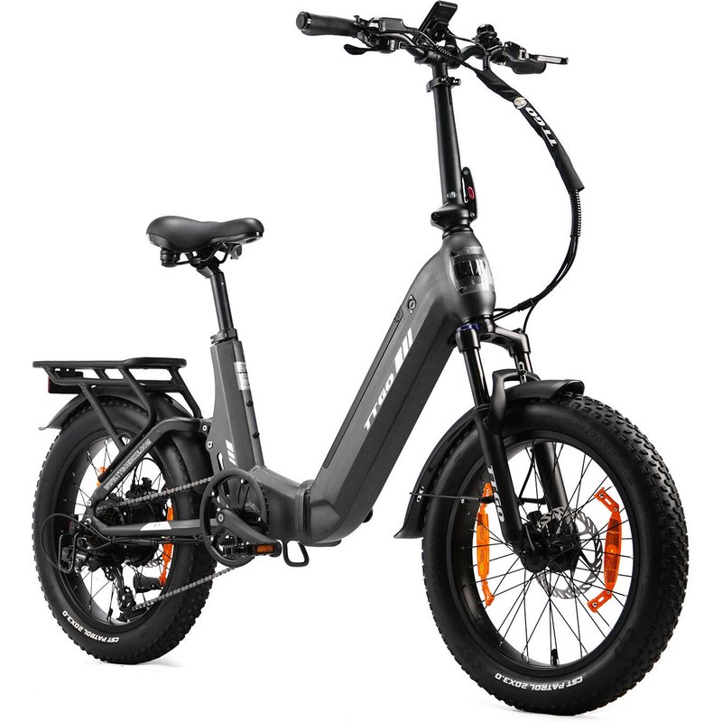 Urban E‑Bike für Erwachsene TTGO F7 250W Motor 70N·m CST 20×3.0 Breitreifen