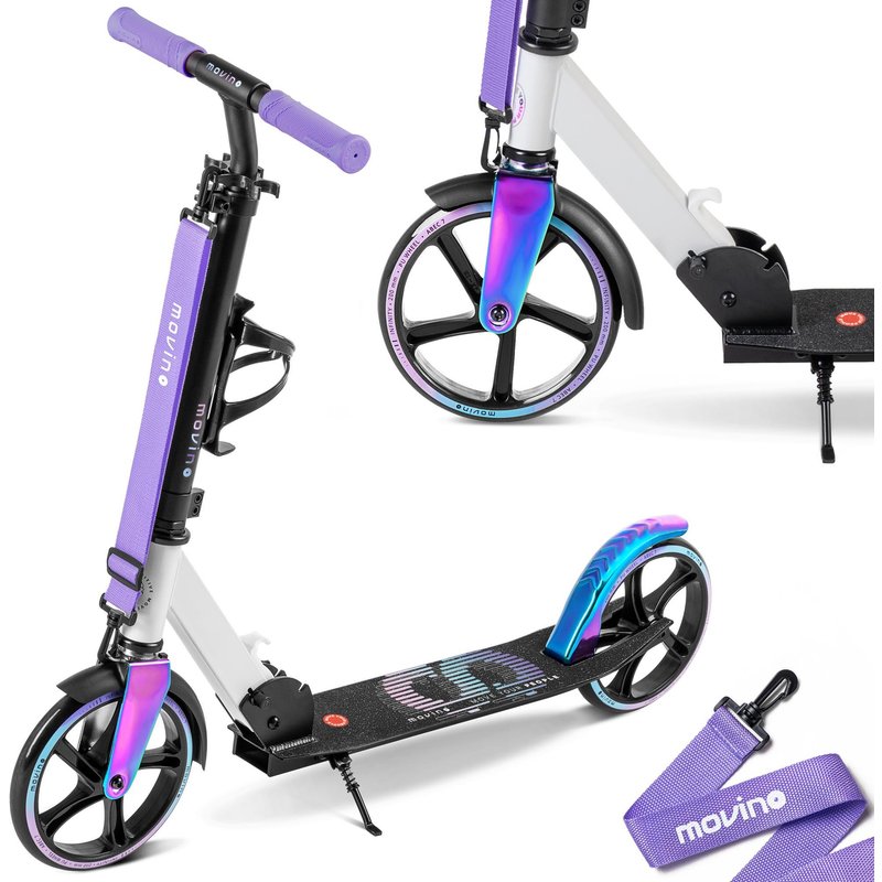 Cityroller für Kinder, Jugendliche und Erwachsene Movino Infinity Rainbow-990