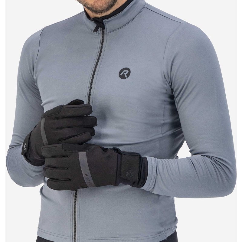 Fahrradhandschuhe Wasserdicht Winter Nova Herren Schwarz