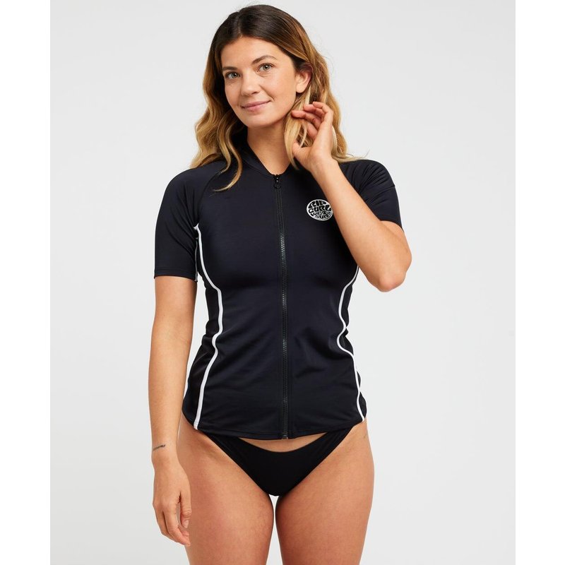 UV-Shirt Damen Classic Surf manches courtes - Black