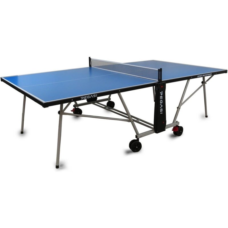 Tischtennisplatte Pegasi 400 Outdoor Blau