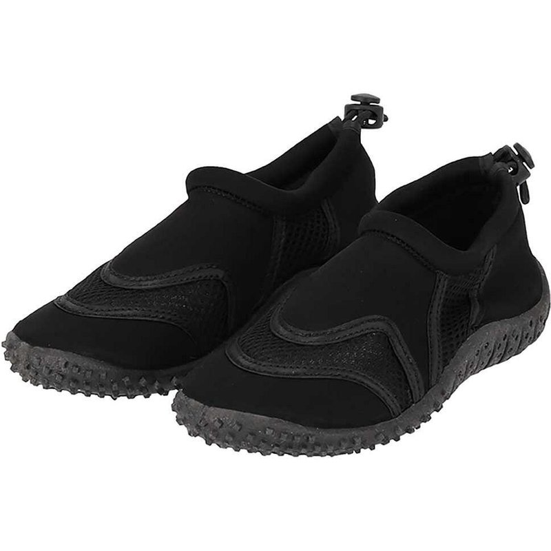 Elastische Wasserschuhe Kinder - Extra Grip - Schwarz