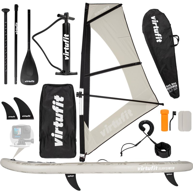 Supboard Surfer 305 – Inklusive Windsegel und Zubehör