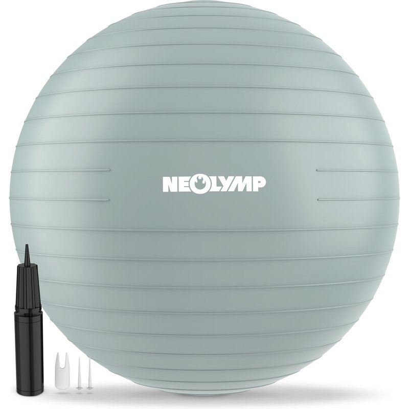 Gymnastikball Sitzball Büro ergonomisch – Anti-Burst bis 300 kg Erwachsene. L