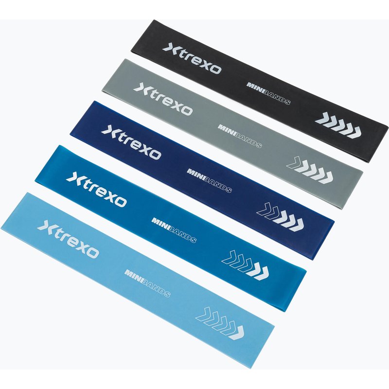XTREXO Trainingsbänder Set 5 Mini Power Bands 5