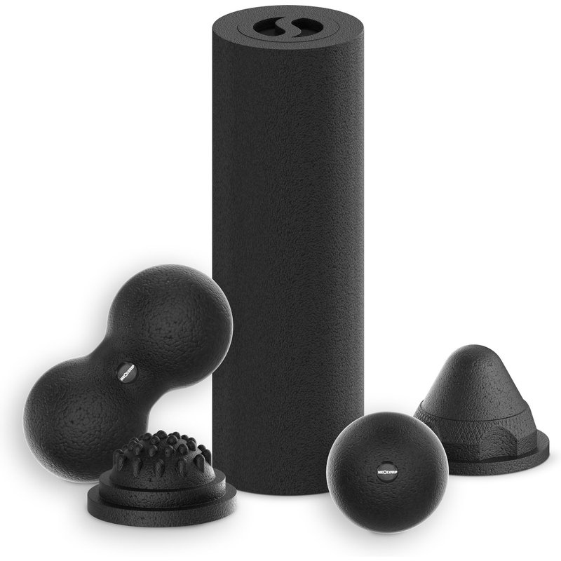 5-in-1 Faszienrollen-Set für Rücken, Nacken, Schultern & Füße – Komplett-Set