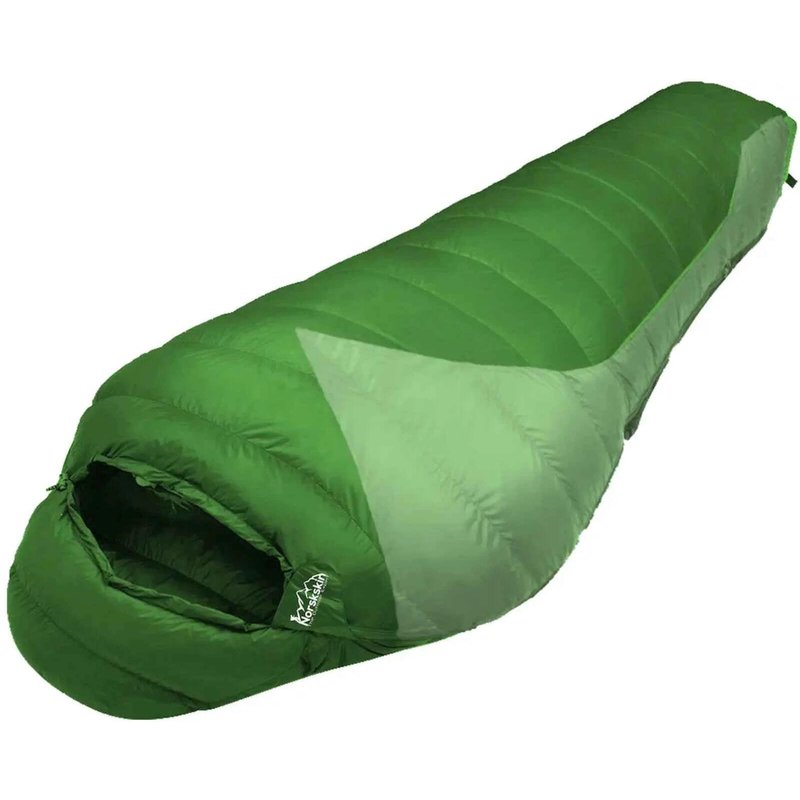 Mumienschlafsack Taiga Schlafsack für 4 Jahreszeiten 1,9 Kg Koppelbar