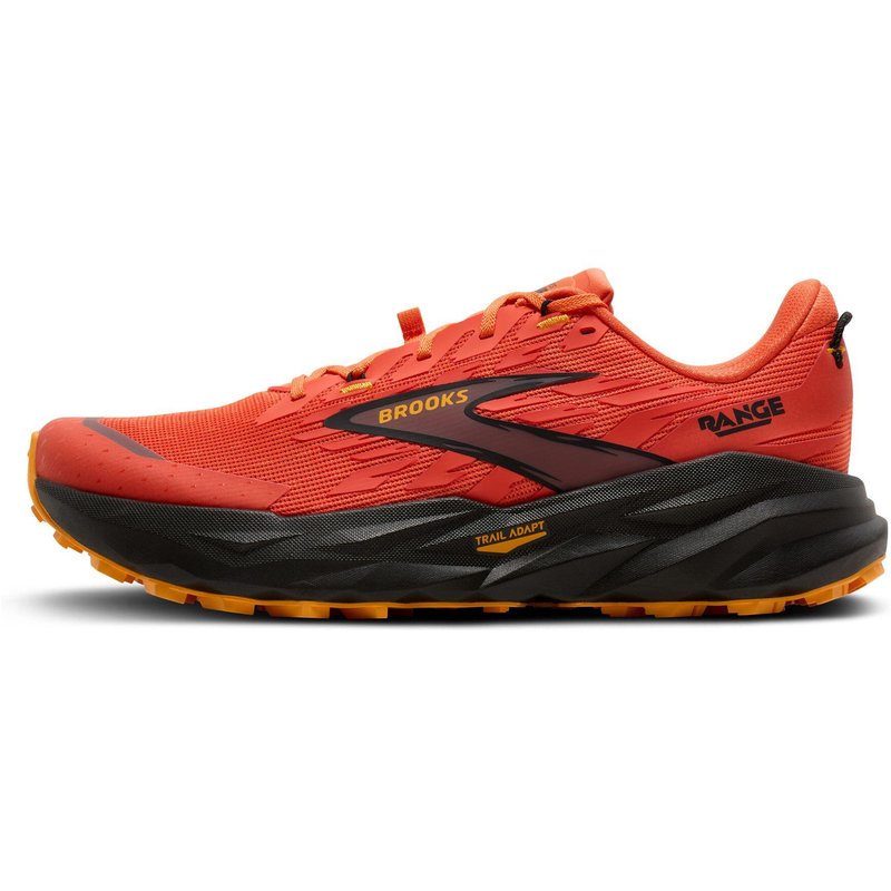 Laufschuhe Herren Range rot schwarz orange