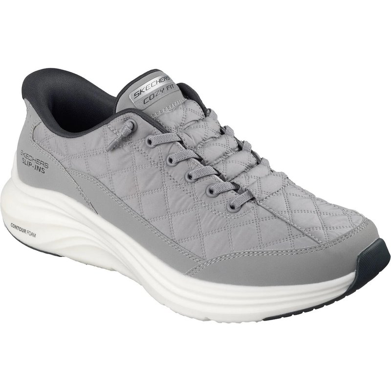 Skechers Herren Cozy Fit Slip-ins Sneaker Contour Foam 232619 GRY