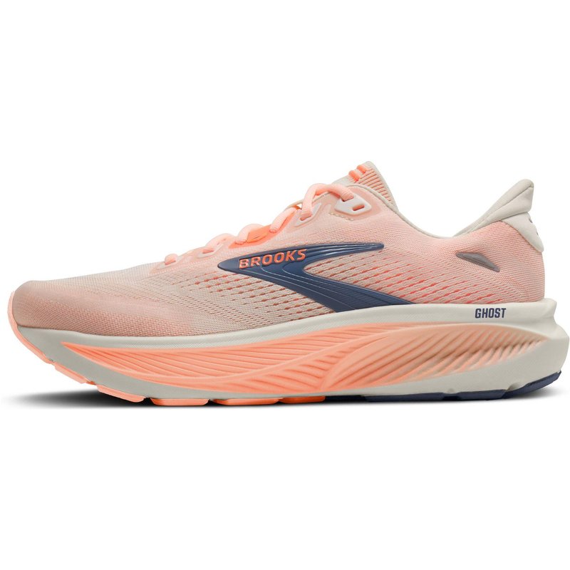 Laufschuhe Damen Ghost 18 weiß pfirsichfarbe grau