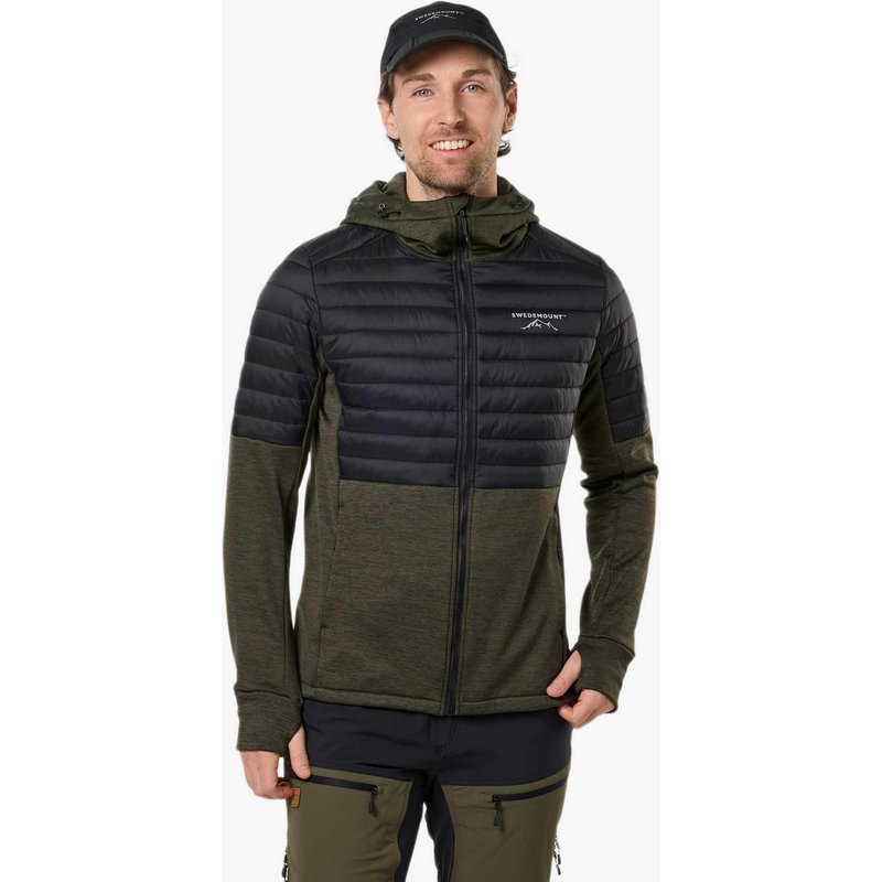 Herren Wandern Outdoorjacke wasserabweisend Lofoten Hybrid II