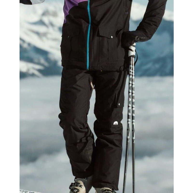 Fresh Pow Ski- & Snowboardhose für Herren – Schwarz