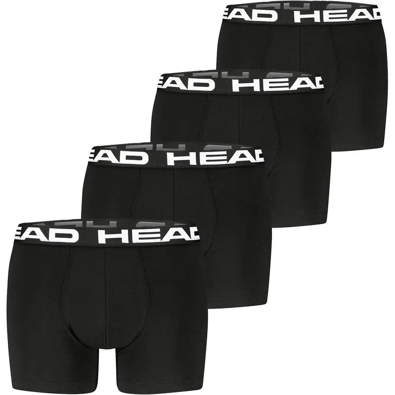 Head Herren Basic Boxer Pant Shorts Unterwäsche Unterhose 4 er Pack