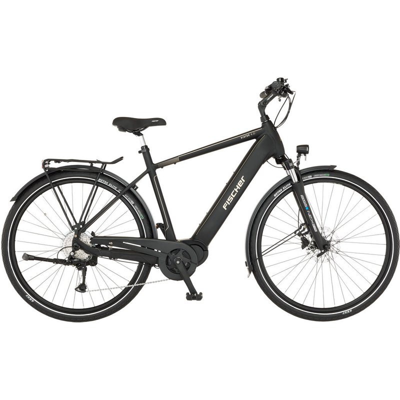 FISCHER VIATOR 4.2i ACTIVE E-Bike schwarz 28 Zoll RH 55 cm, 630 Wh