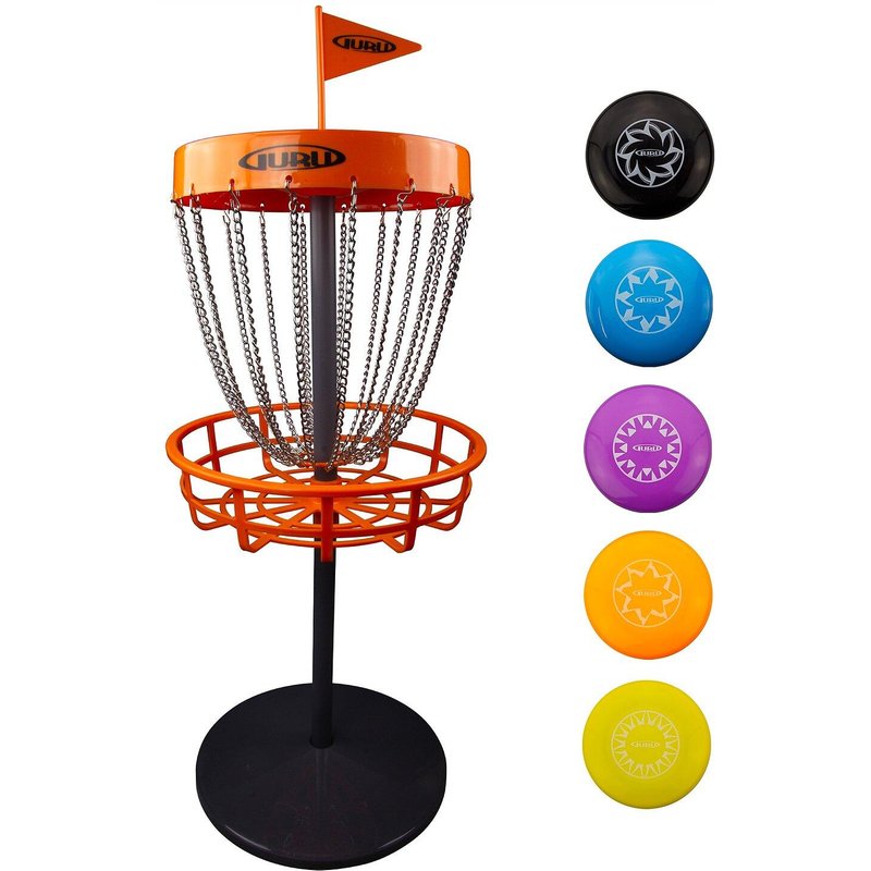 Discgolf-Set Guru Mini Basket Set Discgolf Unisex