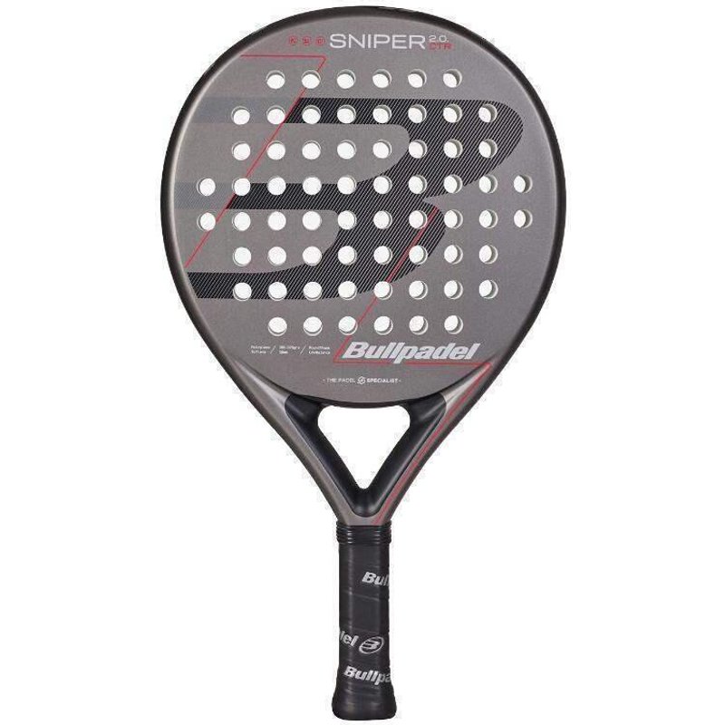 Bullpadel Sniper 2.0 Kontrolle Dunkelgrau 2026