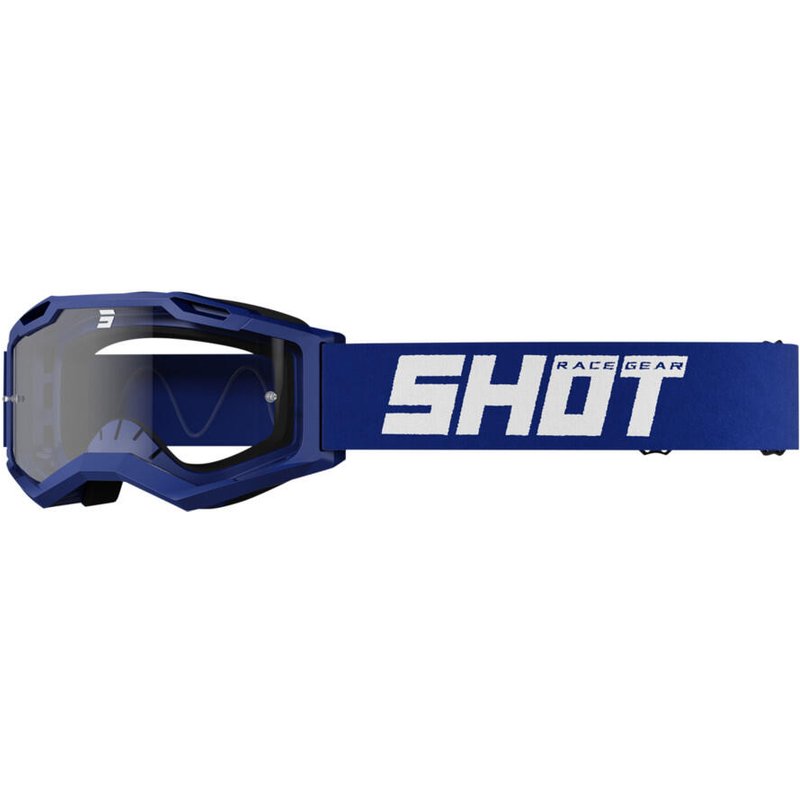 Maske Shot Assault 2.0 Einfarbig Blau Matt