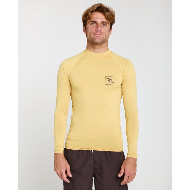 UV-Shirt Herren Streamline UPF Long Sleeve Rash Vest - Ochre
