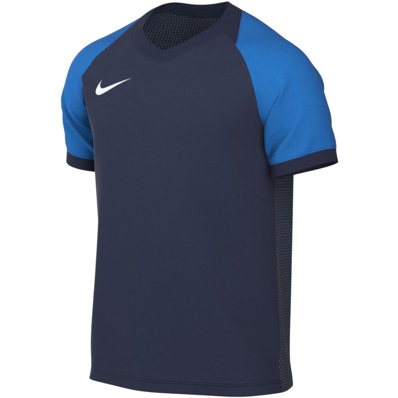 NIKE Herren Fußball-T-Shirt Dri-FIT, V-Ausschnitt, kurzärmelig, enganliegend