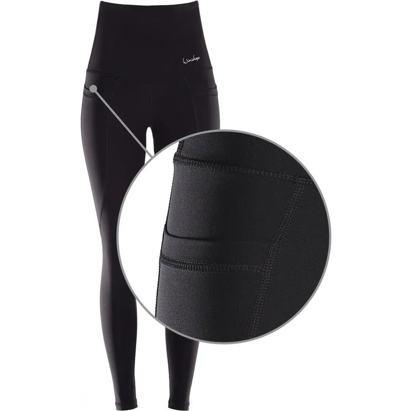Functional Comfort High Waist Tights mit drei taschen HWL115C