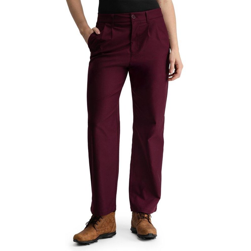 Women Golf ’s straight-leg pants Iron-W Cherry Red