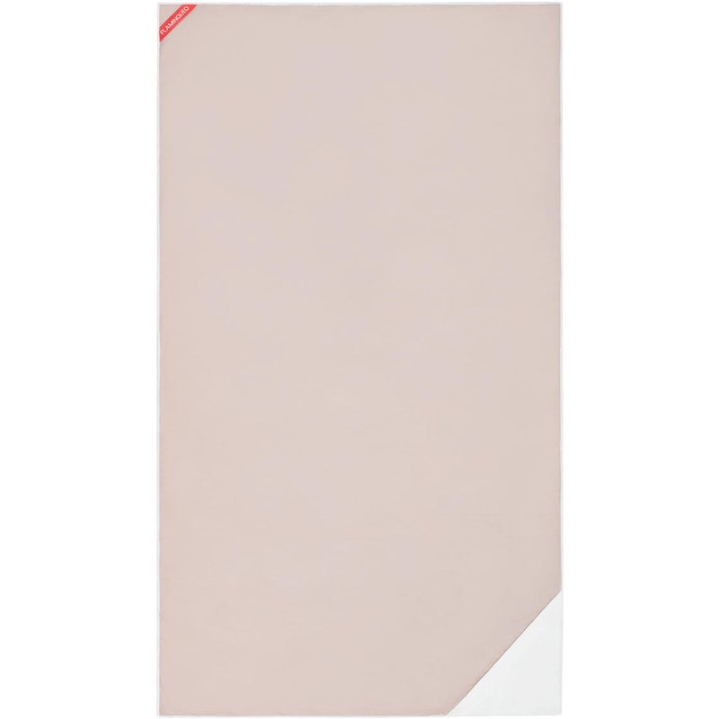 Flamingueo kompaktes Mikrofaser Strandtuch beige