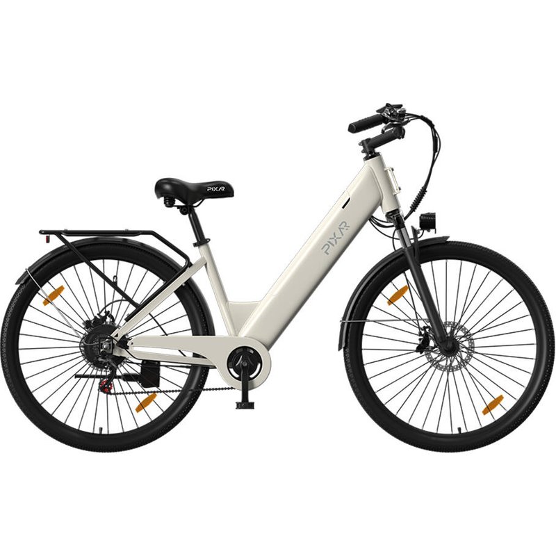 PIXAR C1 E-Bike, 36V 13Ah herausnehmbarer Akku, Shimano 7-Gang-Schaltung