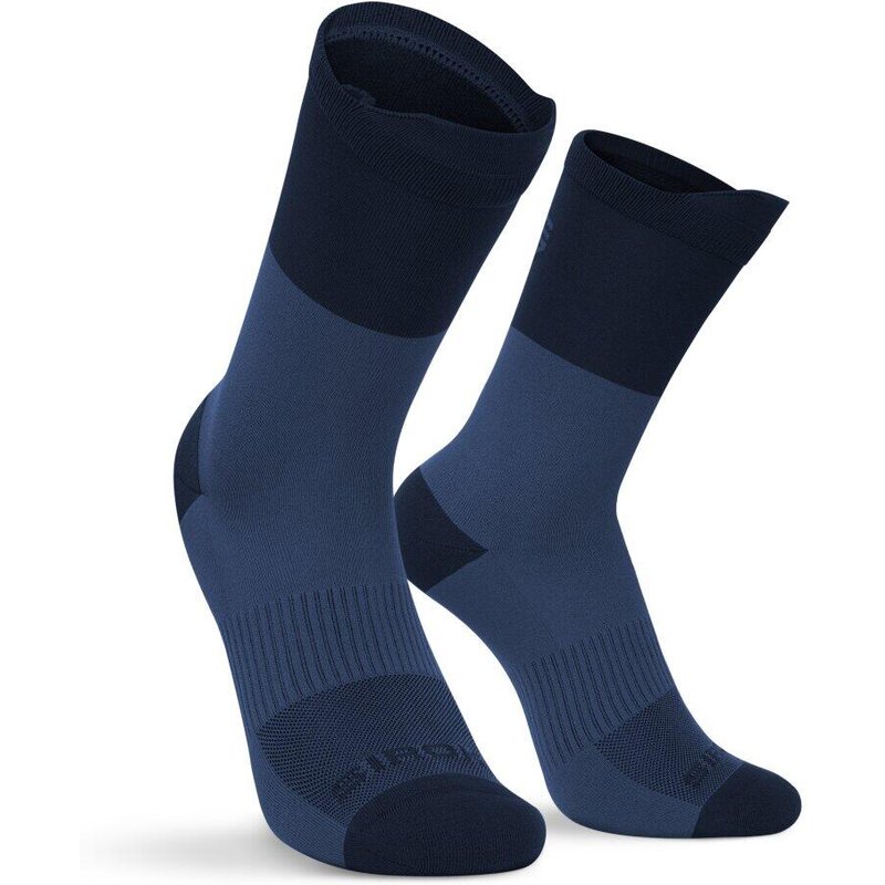 Men & Women Hiking Trail running high crew socks Pindos Blue Blue