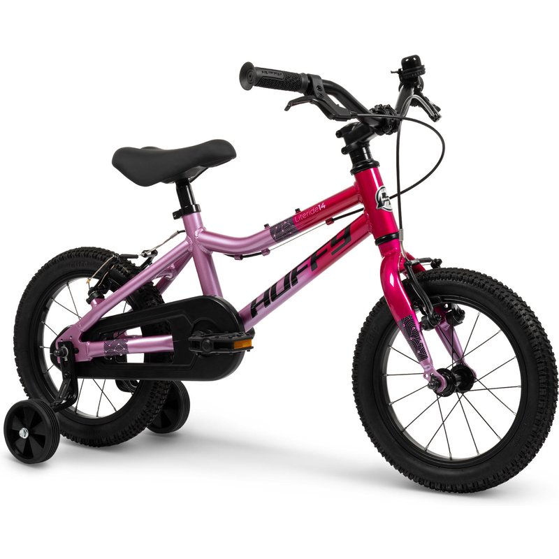 Huffy 14-Zoll-Literide-Fahrrad, rosa, für Kinder von 4 bis 6 Jahren