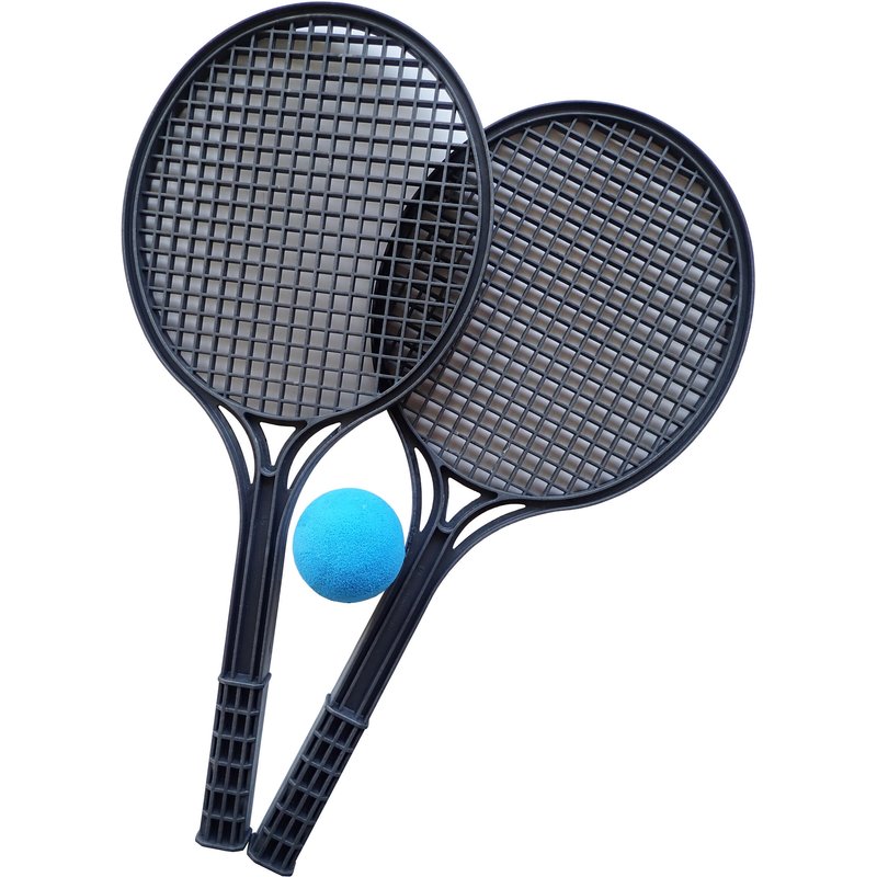 Softtennis - Set - 2 Schläger + Schaumstoffball