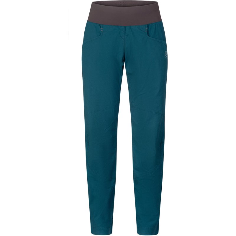 Leichte Damen-Kletterhose aus Baumwolle RAFIKI blau