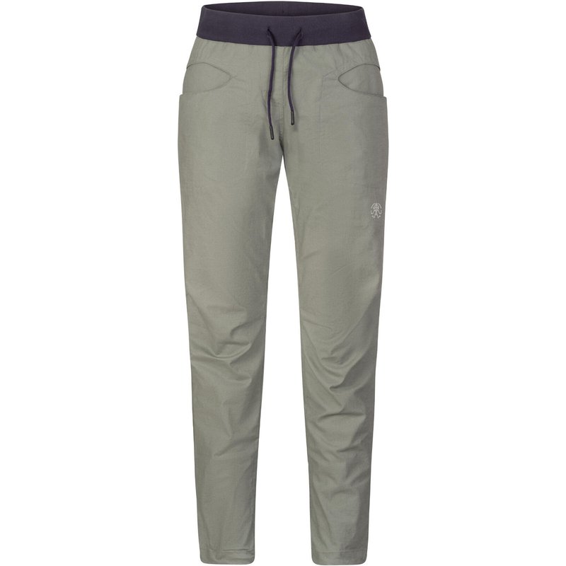 Leinenhose für Damen, ideal zum Klettern und für den Alltag RAFIKI grün