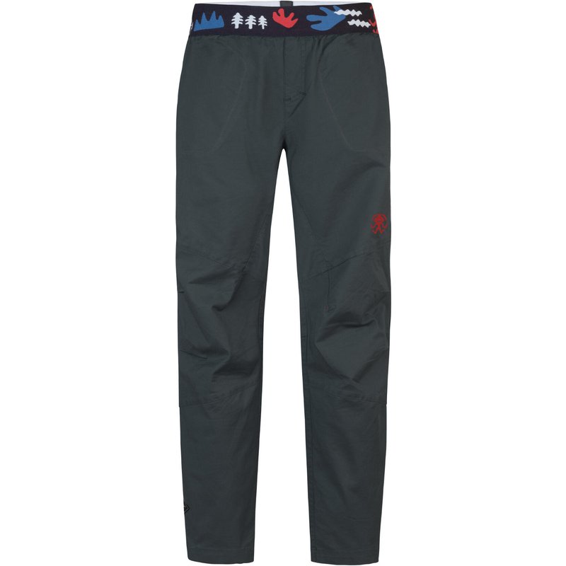 Leichte Kinder-Outdoor-Baumwollhose RAFIKI schwarz
