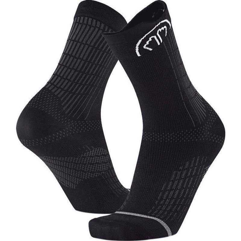 Chaussettes de Running mi-hautes, fines et techniques - Run Anatomic Crew